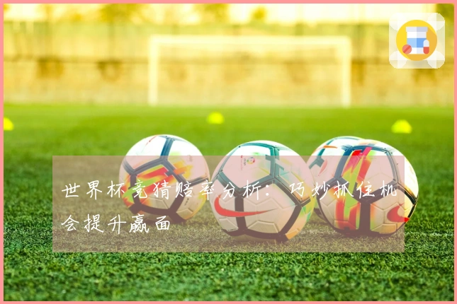 世界杯竞猜赔率分析：巧妙抓住机会提升赢面