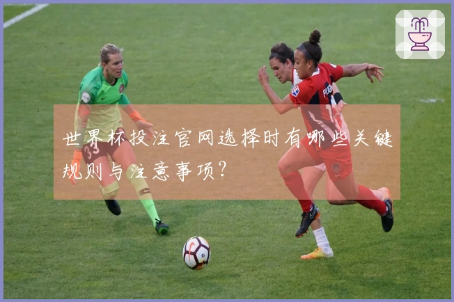 世界杯投注官网选择时有哪些关键规则与注意事项?